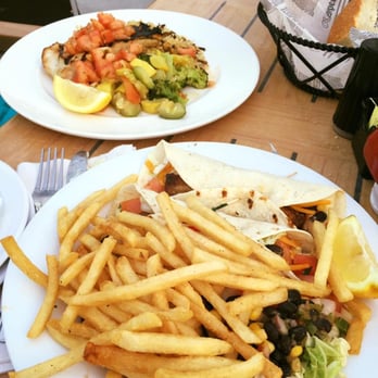 Inlet Cafe - Fish tacos I had and my friends grilled mahi maui. I couldn't finish all my fries! - Seafood Near Me - Highlands, New Jersey Inlet Cafe - Fish tacos I had and my friends grilled mahi maui. I couldn't finish all my fries! - Seafood Near Me - Highlands, New Jersey