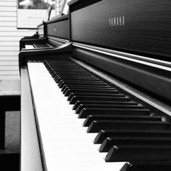 Morgan Music - A small portion of our piano and keyboard showroom!