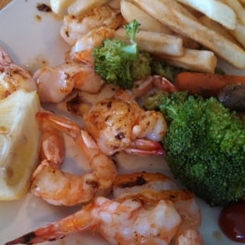 Blackbeard 's Too - Grilled Shrimp was squishy, veggies too soft like out of a bag. - Seafood Near Me - Ingleside, Texas Blackbeard 's Too - Grilled Shrimp was squishy, veggies too soft like out of a bag. - Seafood Near Me - Ingleside, Texas