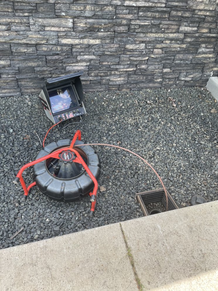 Slide of NW Sewer & drain