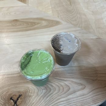 Offbeat Coffee - double matcha, double hojicha - Coffee & Tea Near Me - Sacramento, California Offbeat Coffee - double matcha, double hojicha - Coffee & Tea Near Me - Sacramento, California