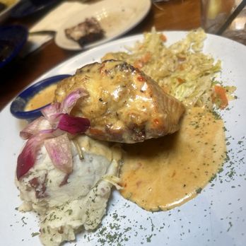 Konoko Restaurant - Stuffed salmon - Caribbean Near Me - White Marsh, Maryland