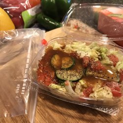 Snipes Piggly Wiggly - An individual salad I found at Snipes, perfect size for one person, and it saves well in the fridge in case you don't live in town like me.