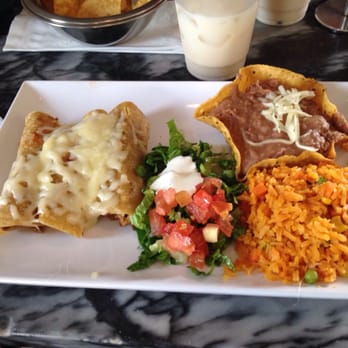Taco Madre - Three ground beef enchiladas with rice and beans - $9.95 - Tacos Near Me - Montgomery, Illinois Taco Madre - Three ground beef enchiladas with rice and beans - $9.95 - Tacos Near Me - Montgomery, Illinois
