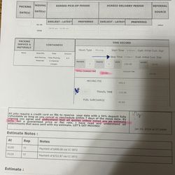 Eastside Movers - Proof of Tyler's Lies!!
