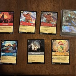 Tried my luck with Lorcana First Chapter loose packs from Gamelandia. I'll be back = ) Tried my luck with Lorcana First Chapter loose packs from Gamelandia. I'll be back = )