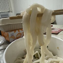 The noodle pull The noodle pull