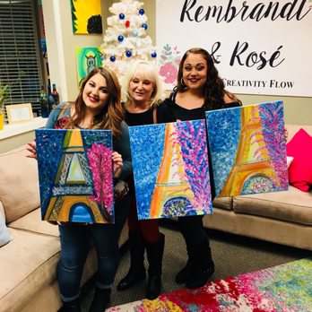 Rembrandt & Rosé - Paint & Sip Near Me - Turlock, California Rembrandt & Rosé - Paint & Sip Near Me - Turlock, California