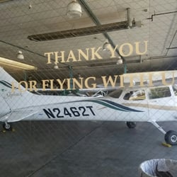 Eagle East Aviation - Our plane and the view