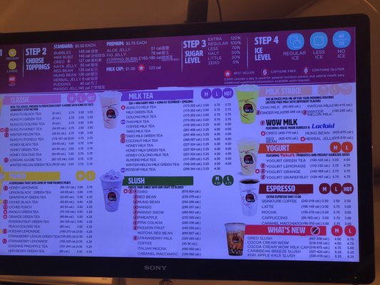 Menu photo 2 Kung Fu Tea Brooklyn, NY