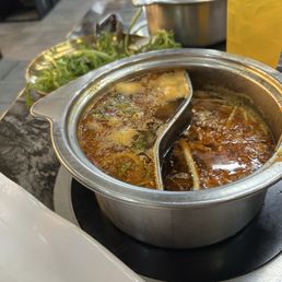 House special spicey sour savory broth House special spicey sour savory broth