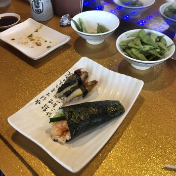 Yoi Tomo - Spicy scallop hand roll and unagi - Japanese Near Me - Boise, Idaho Yoi Tomo - Spicy scallop hand roll and unagi - Japanese Near Me - Boise, Idaho