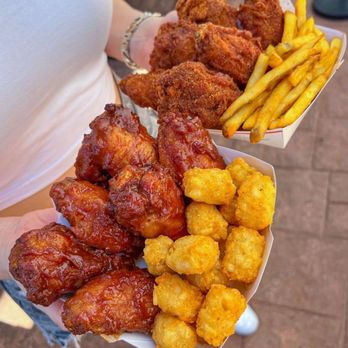 Dog Haus Biergarten - Classic bone-in wings with a variety of fresh made dipping sauces - Burgers Near Me - Cedar Park, Texas