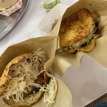Guasaca - Vegetarian Arepa, Grilled Chicken Arepa - Venezuelan Near Me - Cary, North Carolina