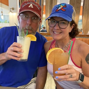 Pier House - My hubby and me Pina Colada and Hemingway Daiquiri! - Bars Near Me - Orange Beach, Alabama