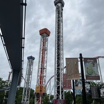 Hersheypark - Tower rides - Amusement Parks Near Me - Hershey, Pennsylvania