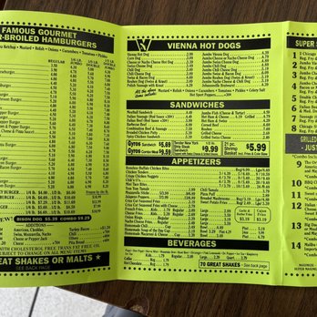 Wojos - Menu - Hot Dogs Near Me - Evergreen Park, Illinois