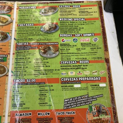 Menu photo 8 Metro Balderas 1 San Jose, CA Menu photo 8 Metro Balderas 1 San Jose, CA