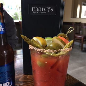 Marcy's Bar & Lounge - Bloody Mary w/Chipotle Salt! Seriously, one of the best I have ever had!! - Cocktail Bars Near Me - Walla Walla, Washington Marcy's Bar & Lounge - Bloody Mary w/Chipotle Salt! Seriously, one of the best I have ever had!! - Cocktail Bars Near Me - Walla Walla, Washington