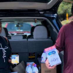 PJ Santiago - Keller Williams Capital Properties - Grateful that my real estate partners and I were able to donate over 7,000 2-ounce bottles of baby formula to infants!