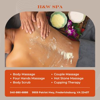 H&W Spa - Come and try our services - Massage Near Me - Fredericksburg, Virginia H&W Spa - Come and try our services - Massage Near Me - Fredericksburg, Virginia