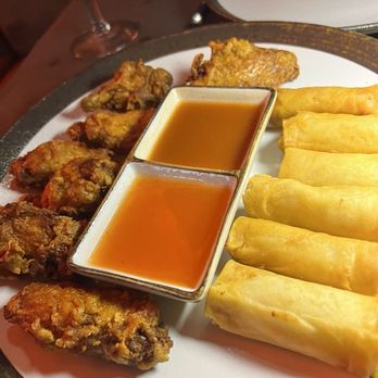 Le Chai - Combination Platter (minus shrimp and calamari) - Thai Near Me - Brooklyn, New York