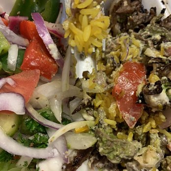 Liberty Shawarma - Beef Shawarma platter - Salad Near Me - Toronto, Ontario
