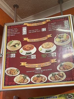 Menu photo 5 Prontos Mexican Grill San Pedro, CA
