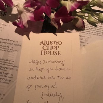 Arroyo Chop House - Thank you for the card! - Steakhouses Near Me - Pasadena, California Arroyo Chop House - Thank you for the card! - Steakhouses Near Me - Pasadena, California