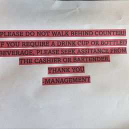 Message from management