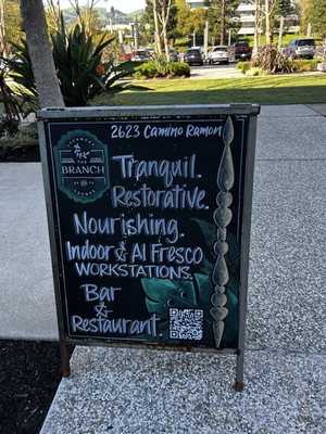 Menu photo 1 The Branch San Ramon, CA