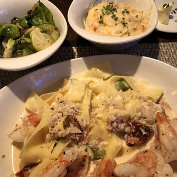 Bimini Steakhouse - Jumbo shrimp piccata, Brussels sprouts, lobster whipped potatoes - Steakhouses Near Me - Reno, Nevada Bimini Steakhouse - Jumbo shrimp piccata, Brussels sprouts, lobster whipped potatoes - Steakhouses Near Me - Reno, Nevada