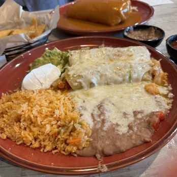 Comal Bar & Grill - Central Point - Shrimp enchiladas - New Mexican Cuisine Near Me - Central Point, Oregon