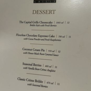 The Capital Grille - Steakhouses Near Me - Austin, Texas