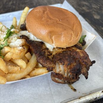 Big Ray's Fish Camp - Blackened Grouper...the BEST! - Seafood Near Me - Tampa, Florida