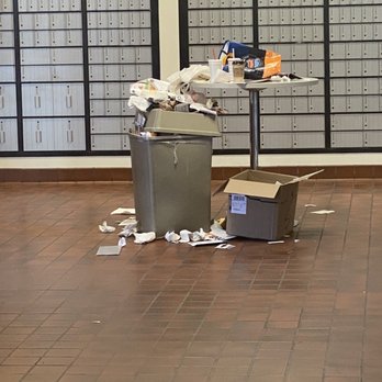 US Post Office - Lobby trash at 2pm on Tuesday - Post Offices Near Me - Mission Viejo, California US Post Office - Lobby trash at 2pm on Tuesday - Post Offices Near Me - Mission Viejo, California