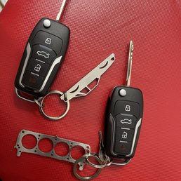 Blank keys made for my 88 Mustang. Worked flawlessly.