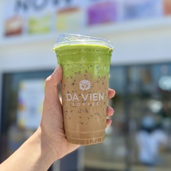 Da Vien Coffee - large matcha cream coffee ($7) - Coffee & Tea Near Me - Rosemead, California Da Vien Coffee - large matcha cream coffee ($7) - Coffee & Tea Near Me - Rosemead, California