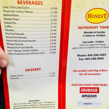 Honest - Indian Near Me - Decatur, Georgia Honest - Indian Near Me - Decatur, Georgia