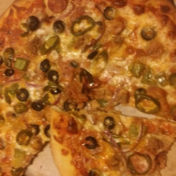 Heights Pizza - Mexicana tasted as bad as it looks and was as soggy as it looked. Sloppy threw it out after trying to stomach a slice. - Pizza Near Me - Tampa, Florida Heights Pizza - Mexicana tasted as bad as it looks and was as soggy as it looked. Sloppy threw it out after trying to stomach a slice. - Pizza Near Me - Tampa, Florida