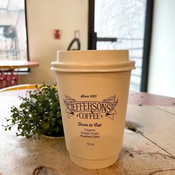Jefferson's Coffee - Small nonfat milk Cappucino