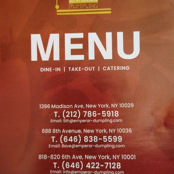 Emperor Dumpling - Chinese Near Me - New York, New York