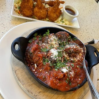 Jack's Restaurant & Bar - LAMB AND BEEF MEATBALLS and COCONUT SHRIMP - Breakfast & Brunch Near Me - Newark, California