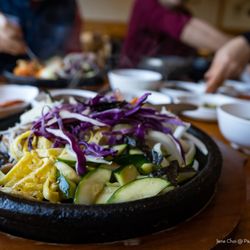 Vegetable bibimbap