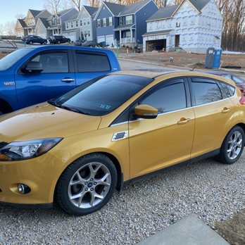 Accent Tint & Graphics - Accent's tint job on my car. - Auto Detailing Near Me - York, Pennsylvania Accent Tint & Graphics - Accent's tint job on my car. - Auto Detailing Near Me - York, Pennsylvania