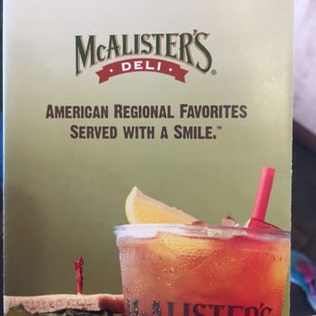 McAlister's Deli - Delis Near Me - Carmel, Indiana