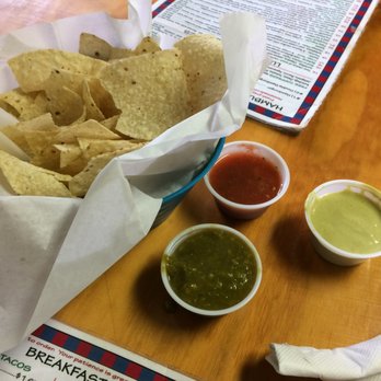 Las Flores - 3 Great Salsas - Mexican Near Me - Cedar Creek, Texas