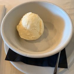 enRich Bistro - Goat cheese cheesecake ice cream