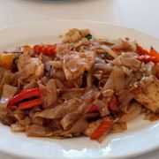 Photo of LannBoon Asia Cafe - San Diego, CA, United States. Drunken Noodles with Chicken