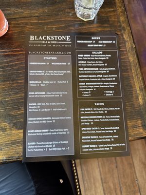 Menu photo 2 Blackstone Bar & Grill Bronx, NY Menu photo 2 Blackstone Bar & Grill Bronx, NY